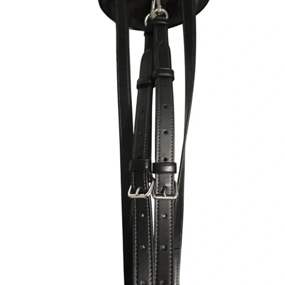 Coach Black Backpack with Signature Design and Drawstring Closure - Picture 6 of 11